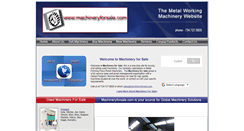 Desktop Screenshot of machineryforsale.com